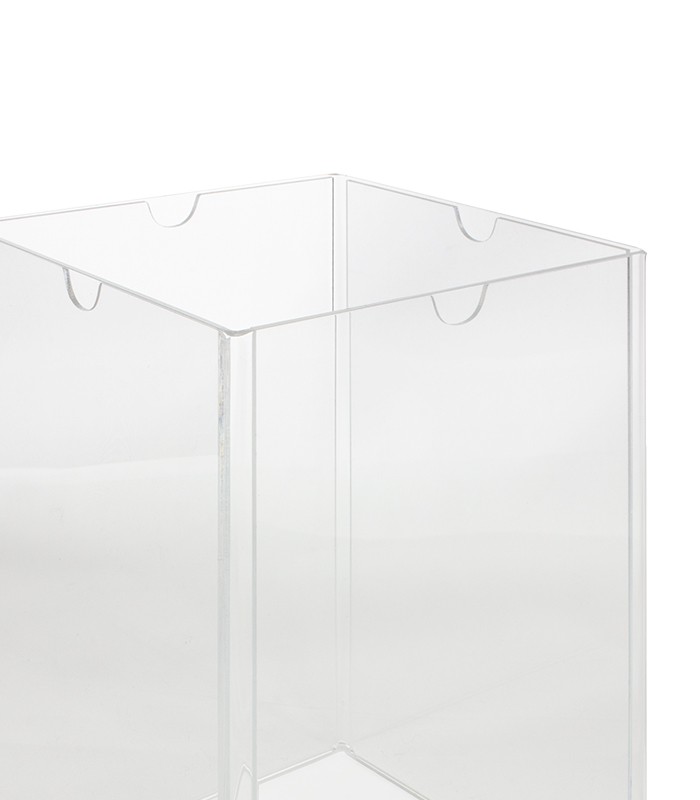 Square Acrylic Menu Holder - A5x4