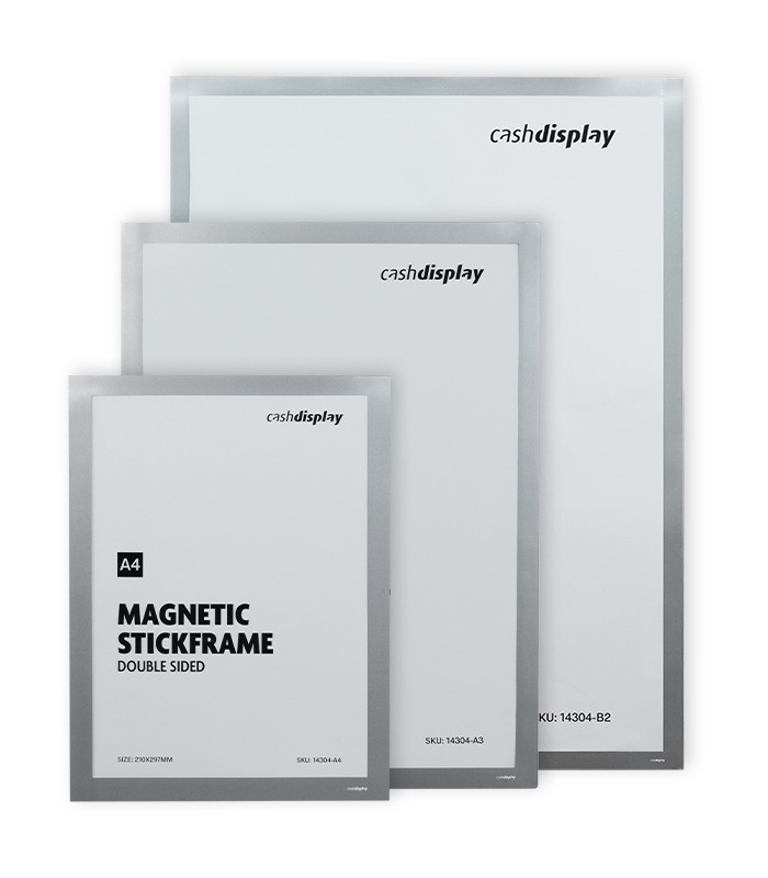 Sticky Frame Double-Sided Adhesive Frame with Magnet Stickframe A4