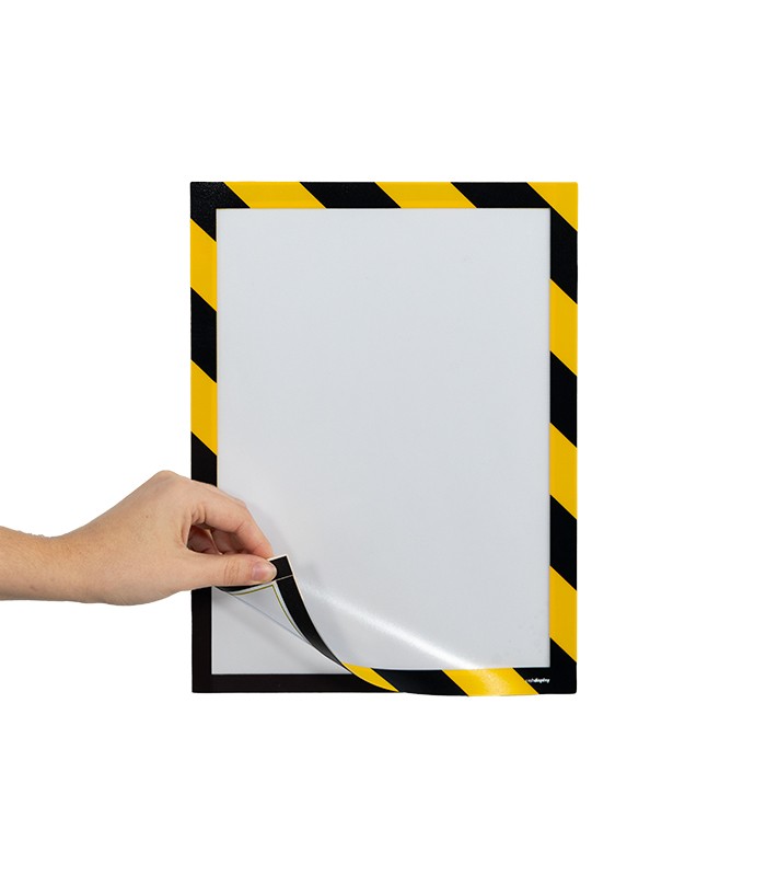 Sticky Frame Adhesive Frame with Magnet Stickframe A3 Black/Yellow