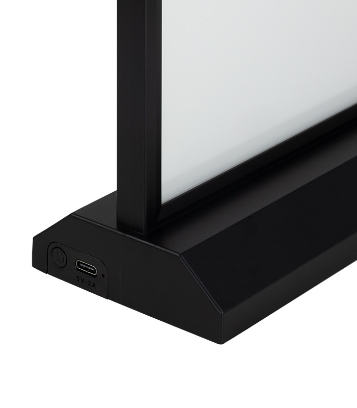 Backlit Tabletop Menu Holder A4