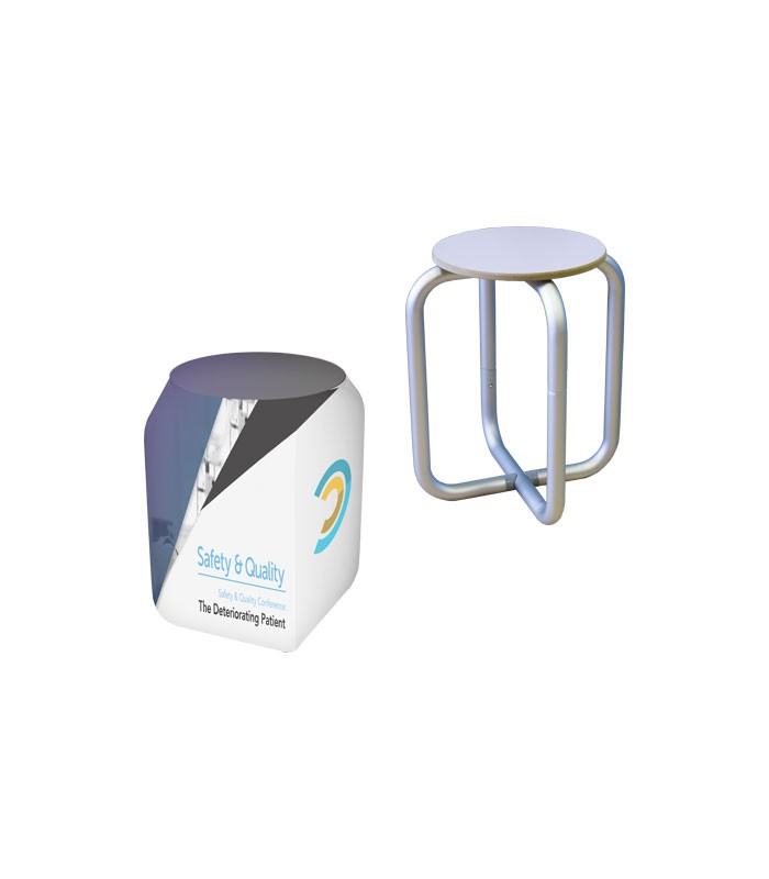Tebas Textile Stool