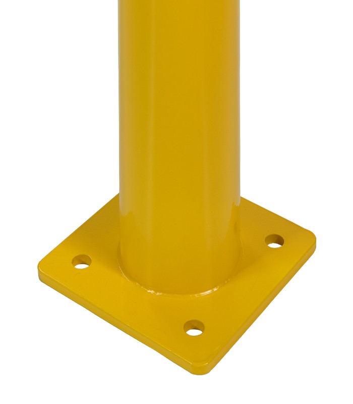 Bolardo De Acero Para Empotrar Pilona – 1000x90 Mm, Alta Resistencia Y Visible, Ideal Para Tráfico Peatonal