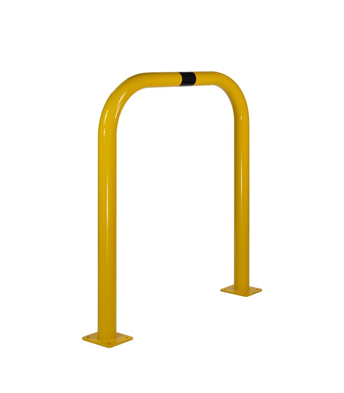 Metal Protection Barrier 1200x1000mm Yellow-Black