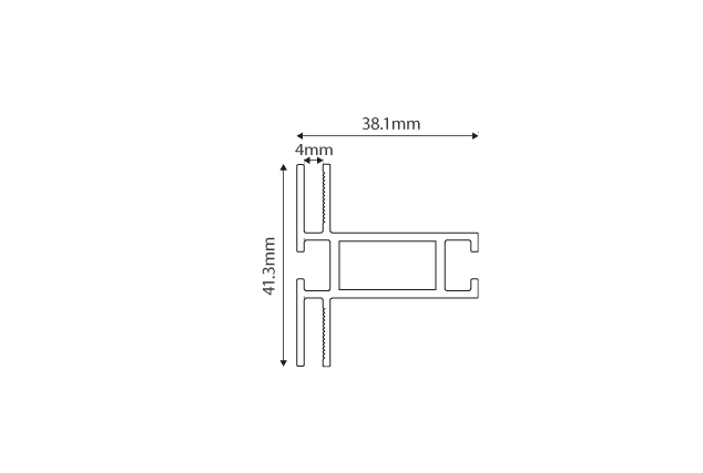 Aluminum Profile For Texfix
