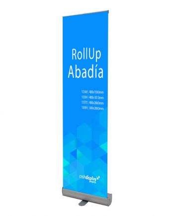 Abadia Economic Roll-Up - Advertising Display